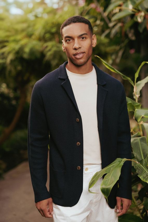 Alternative view of AARON BUTTONED CARDIGAN