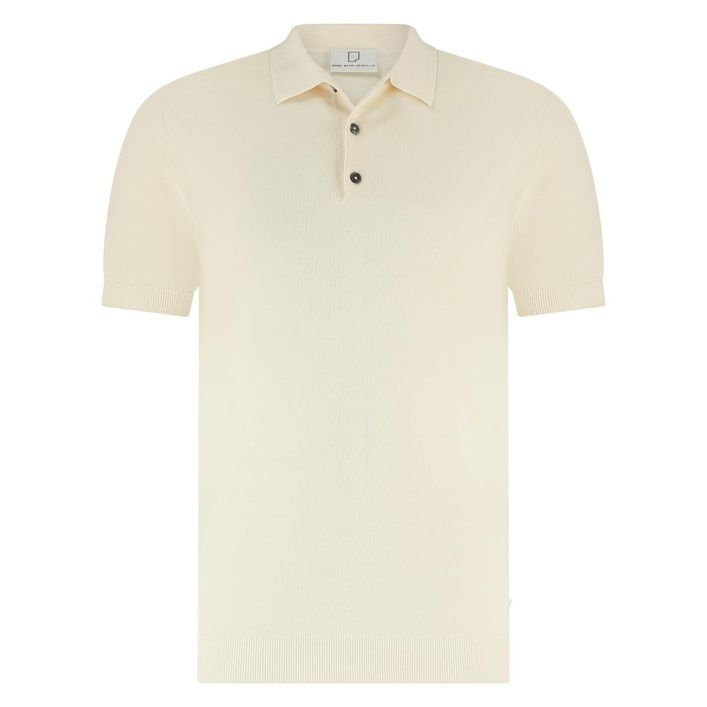 WOLF KNITTED POLO SS