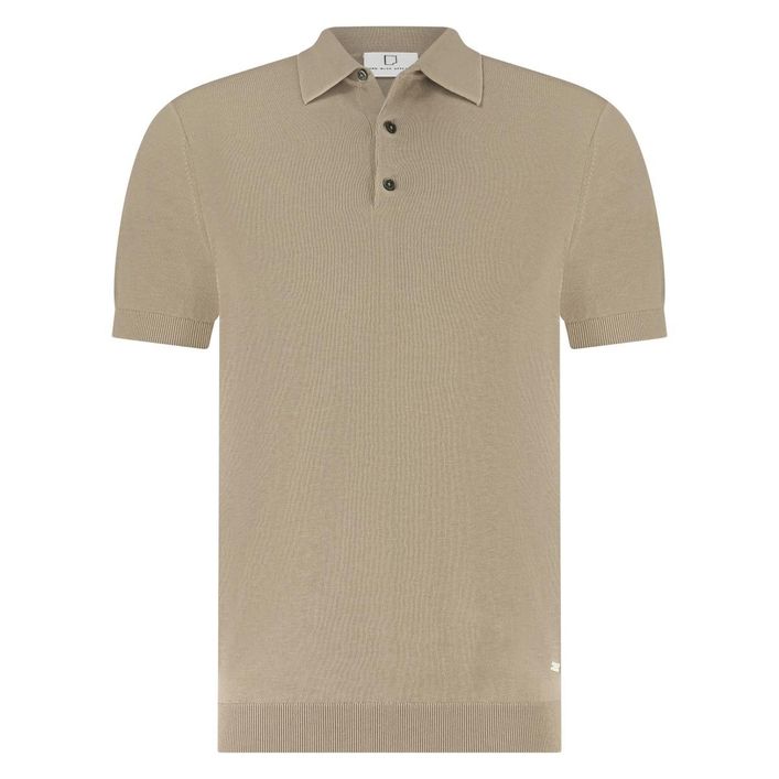 WOLF KNITTED POLO SS