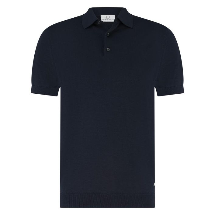 WOLF KNITTED POLO SS